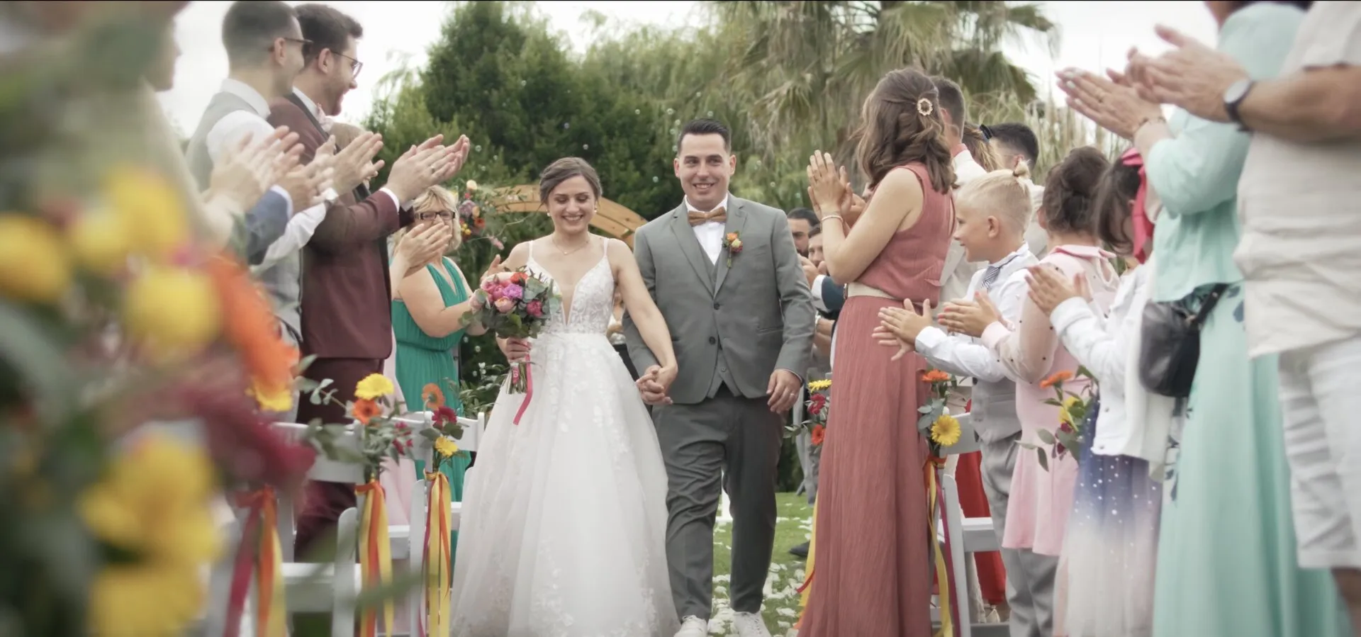 Extrait d'un film de mariage réalisé par Peak Prod